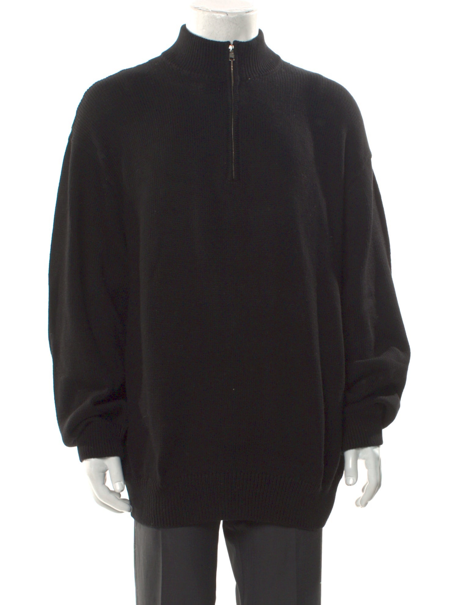 Naadam Mock Neck Long Sleeve Polo Sweater w/ Tags