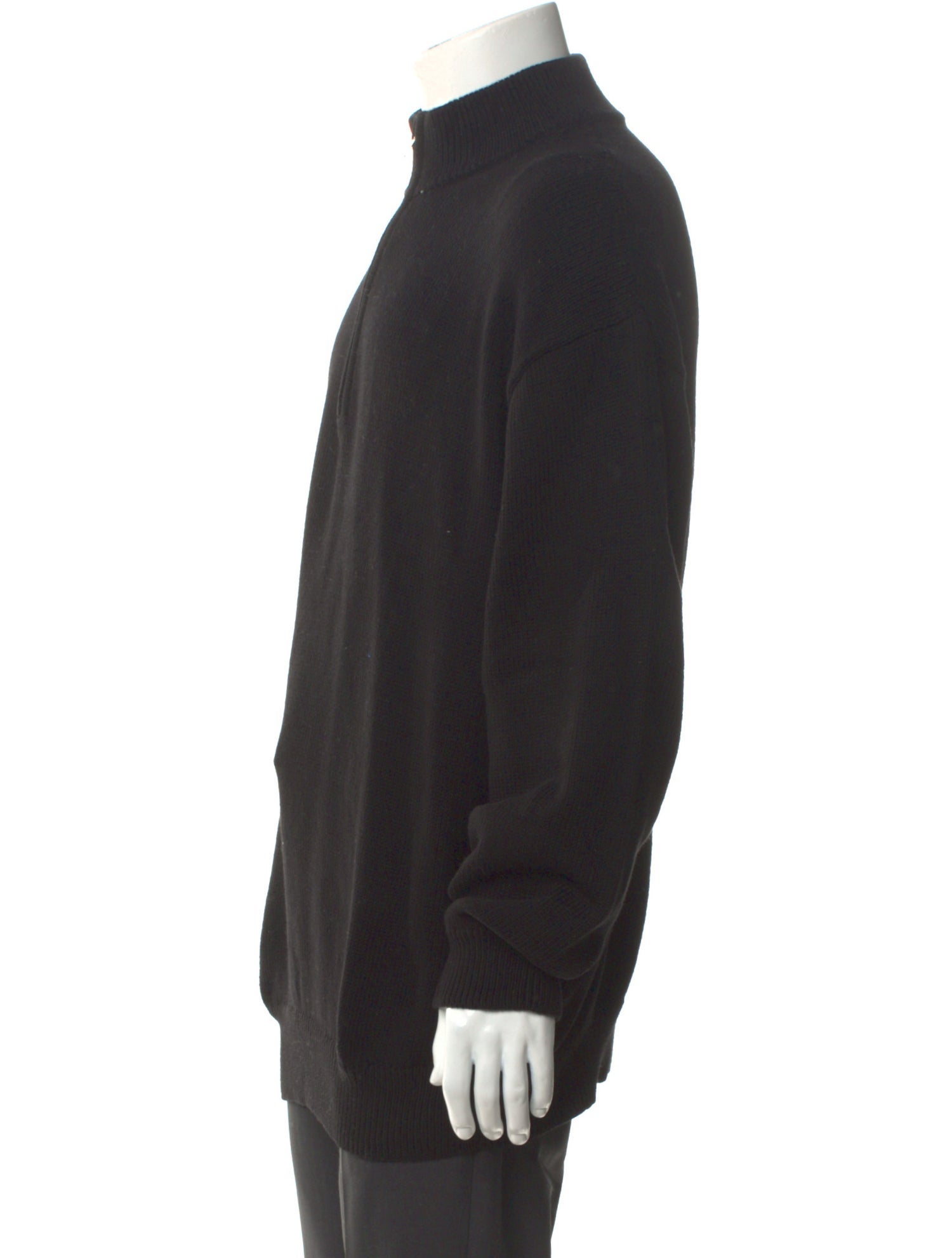 Naadam Mock Neck Long Sleeve Polo Sweater w/ Tags