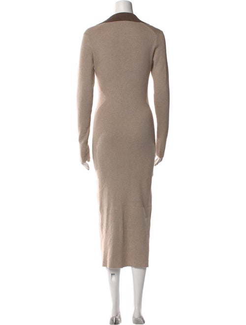 Naadam V-Neck Long Dress