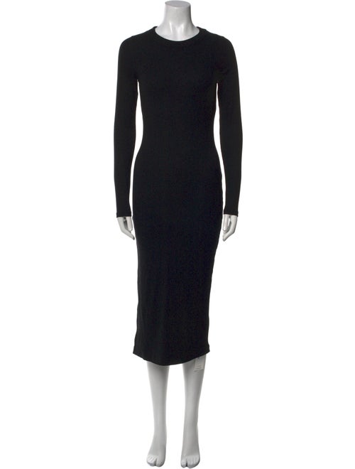 Naadam Crew Neck Midi Length Dress