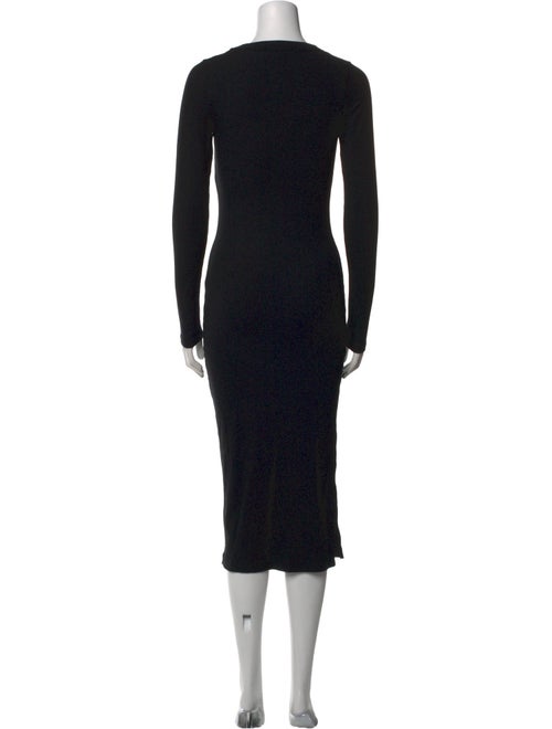 Naadam Crew Neck Midi Length Dress