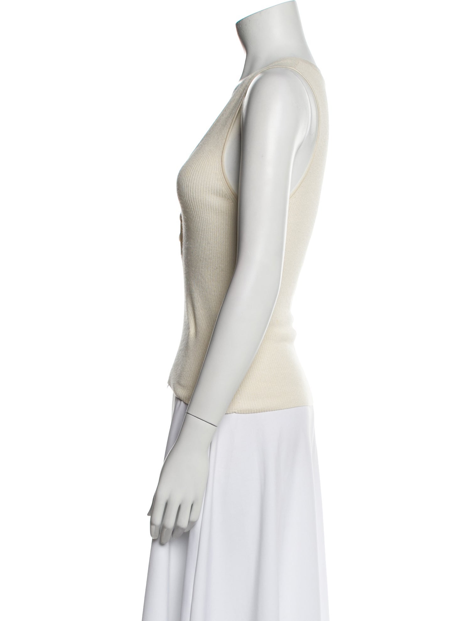 Naadam Silk V-Neck Sweater