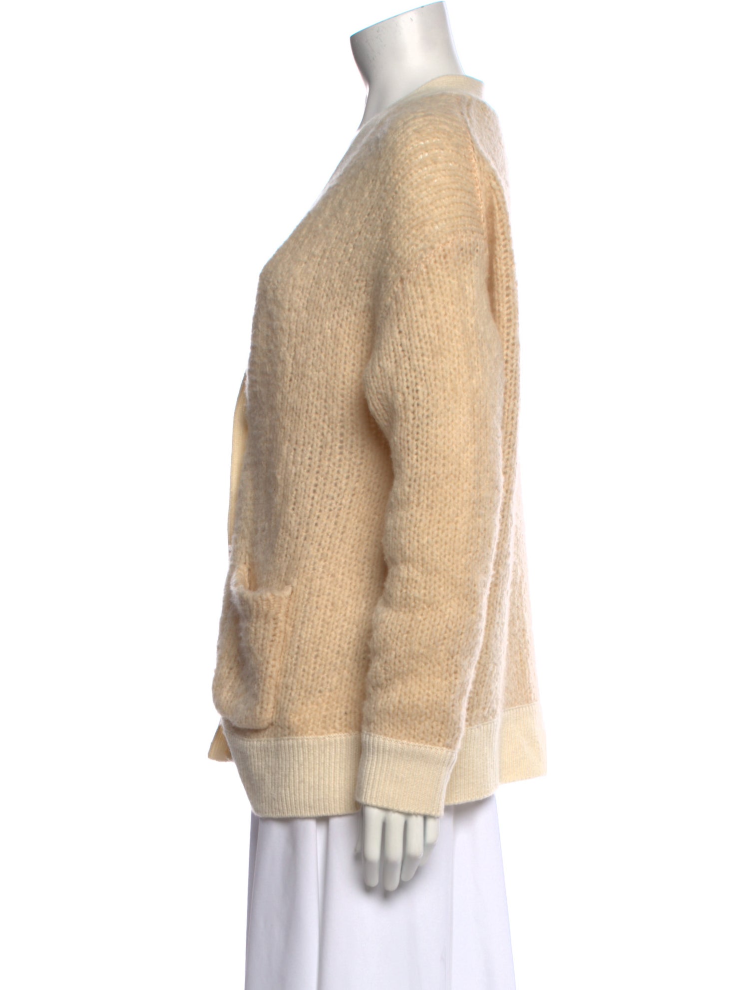 Naadam Wool Colorblock Pattern Sweater