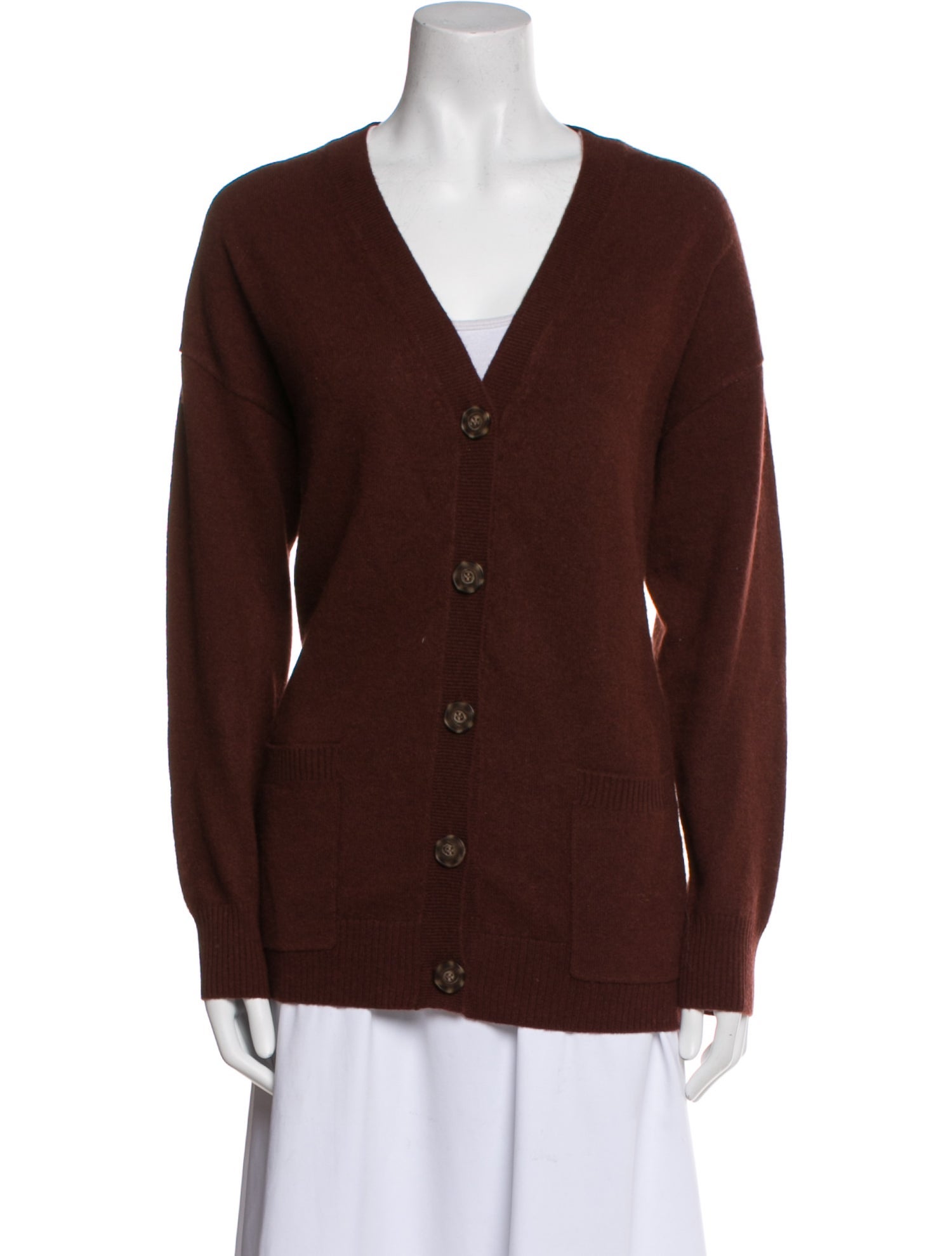 Naadam Cashmere V-Neck Sweater