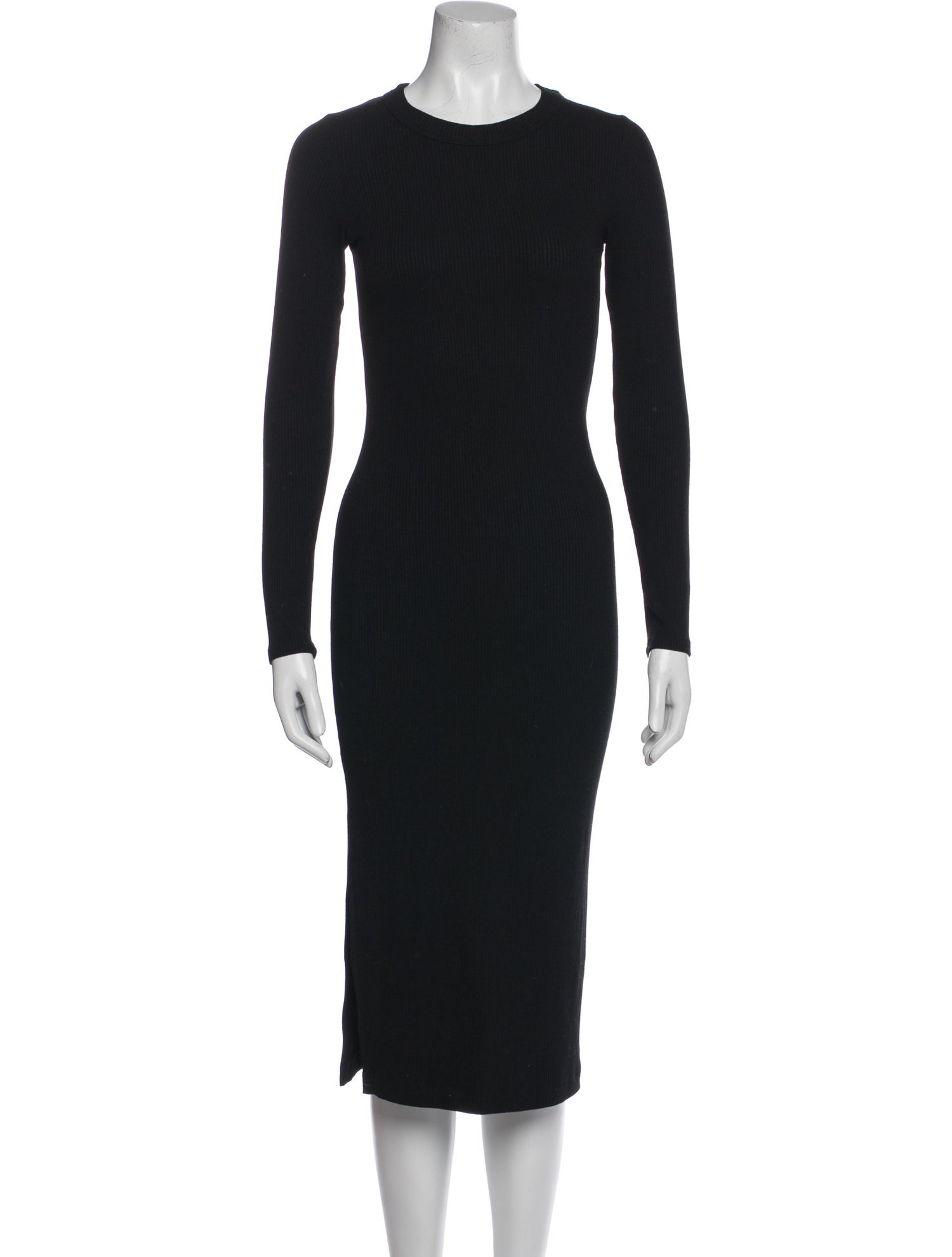 Naadam Crew Neck Midi Length Dress