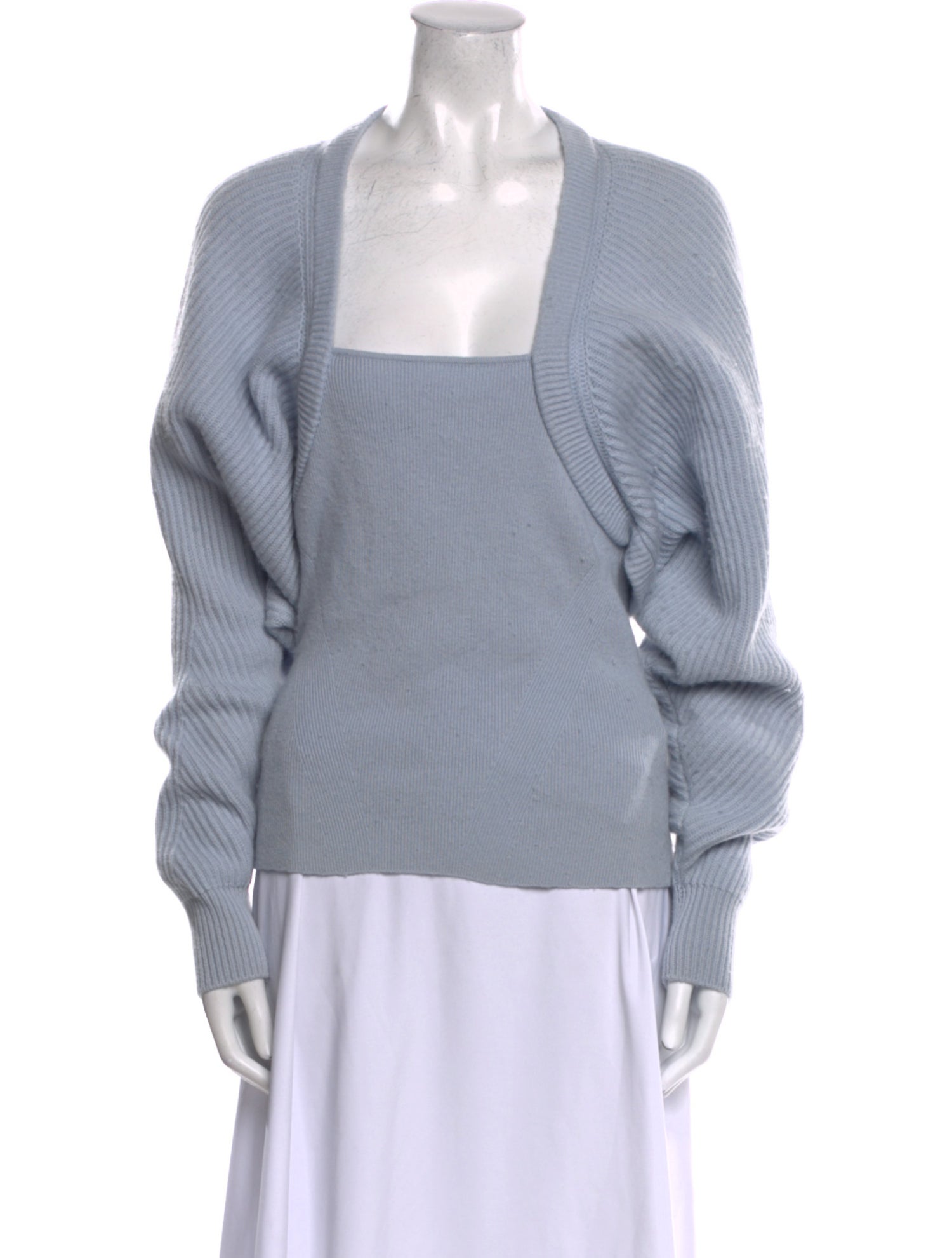 Naadam Wool Square Neckline Sweater