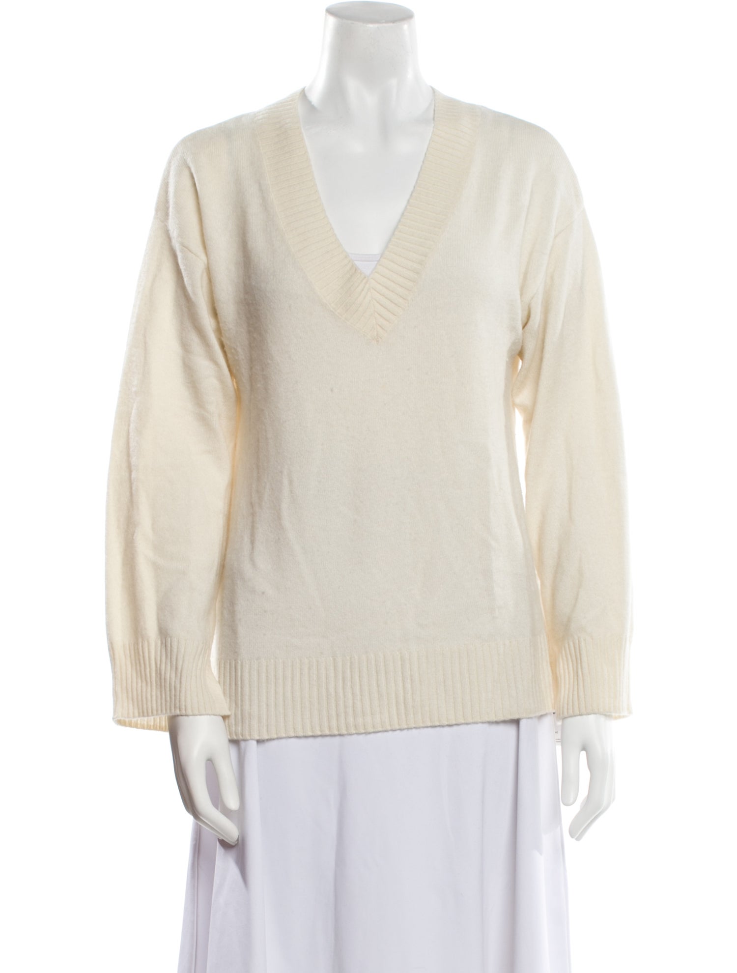 Naadam Cashmere V-Neck Sweater