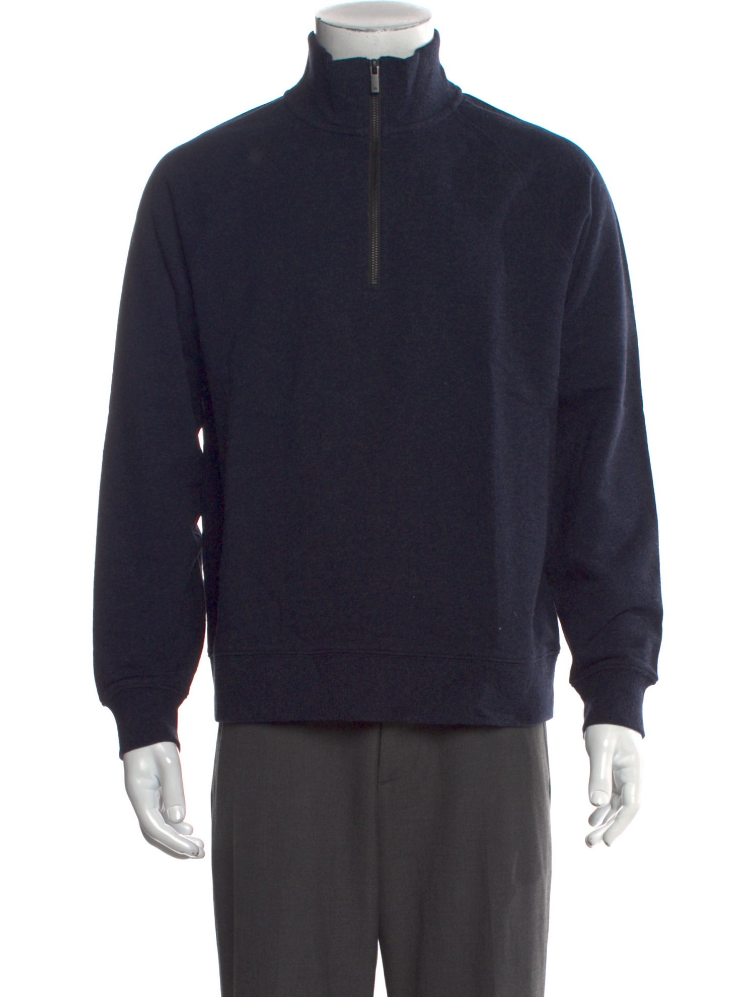 Naadam Mock Neck Long Sleeve Pullover