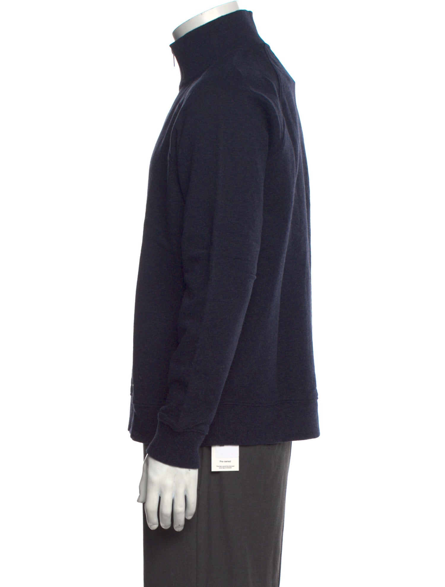 Naadam Mock Neck Long Sleeve Pullover