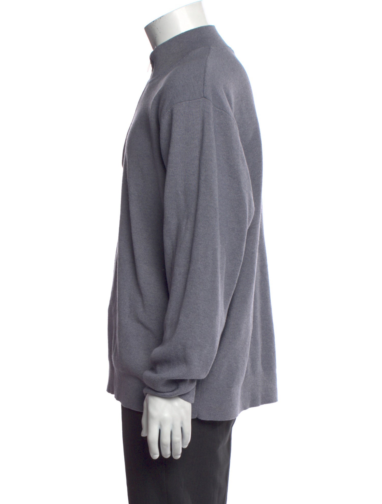 Naadam Mock Neck Long Sleeve Pullover