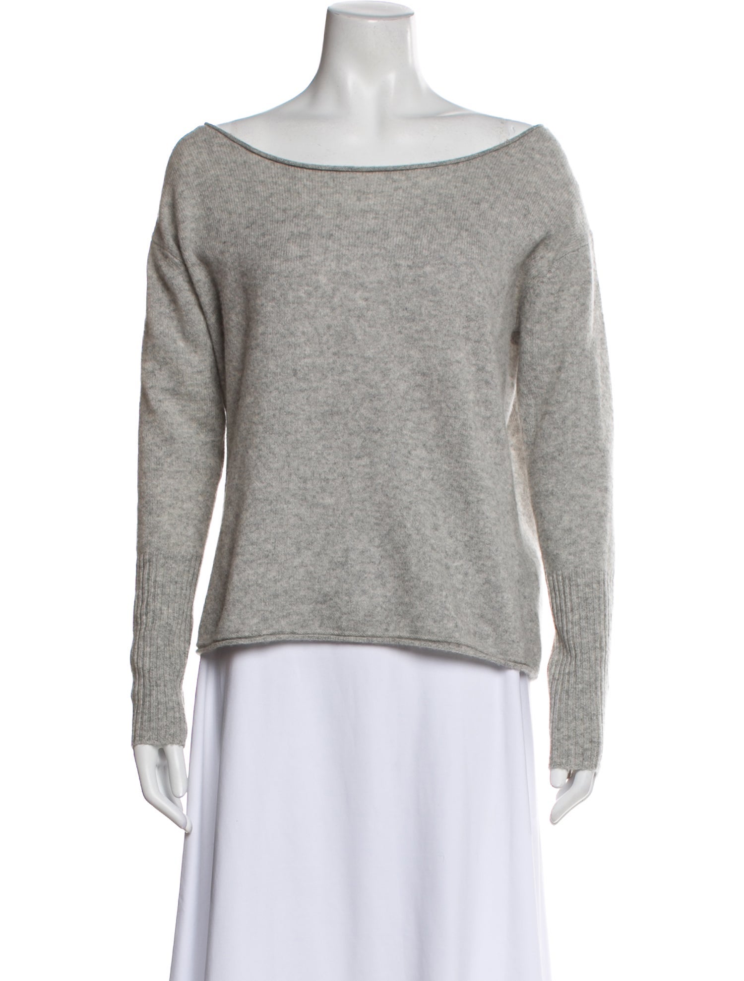 Naadam Cashmere Bateau Neckline Sweater