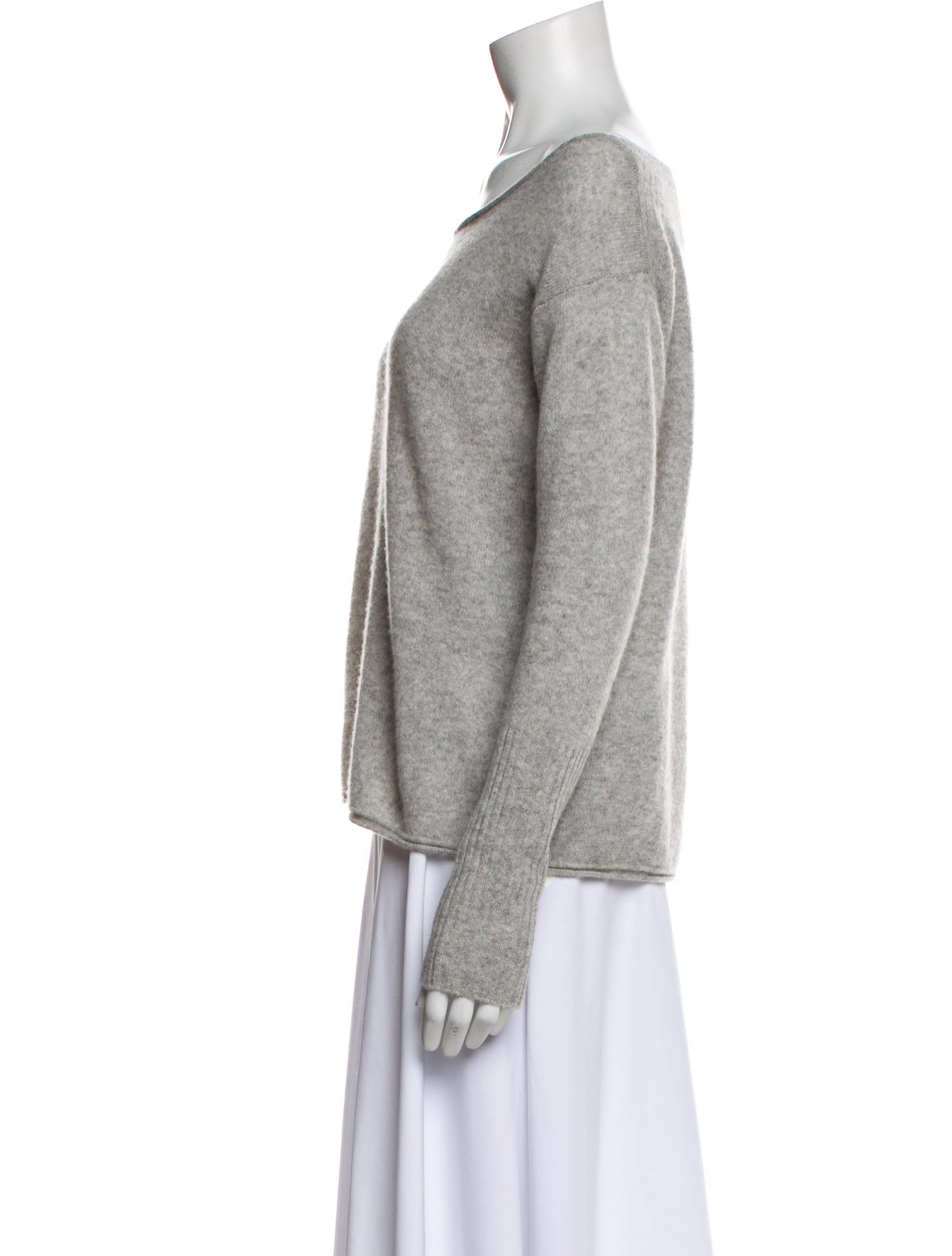 Naadam Cashmere Bateau Neckline Sweater