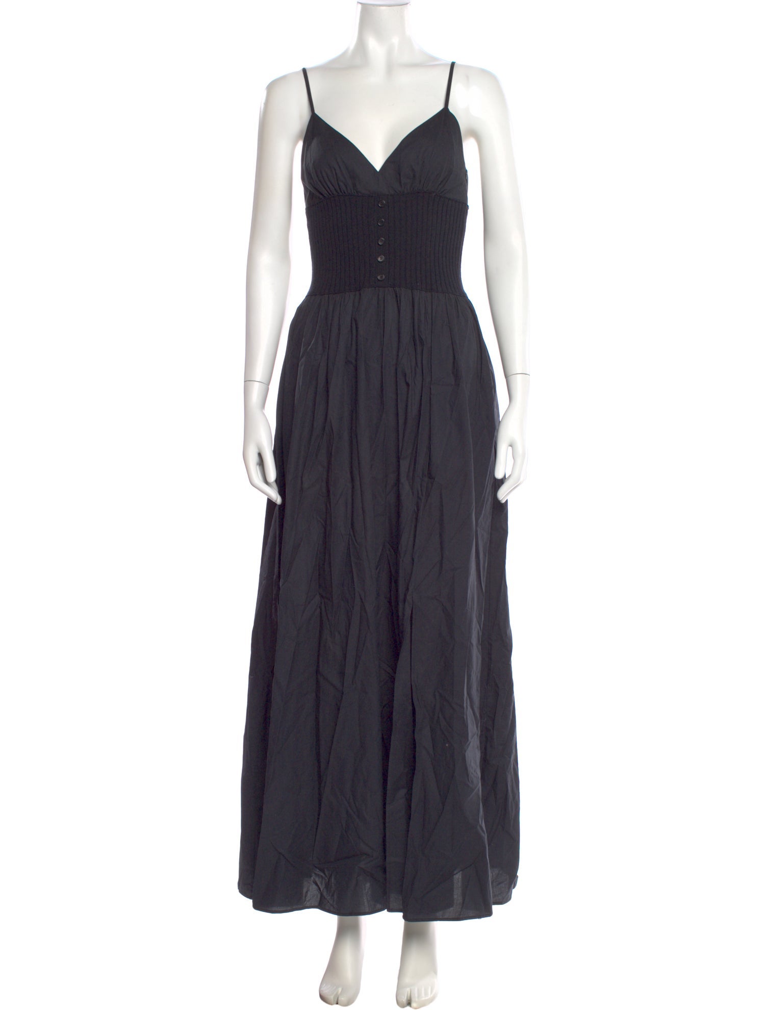 Naadam V-Neck Long Dress