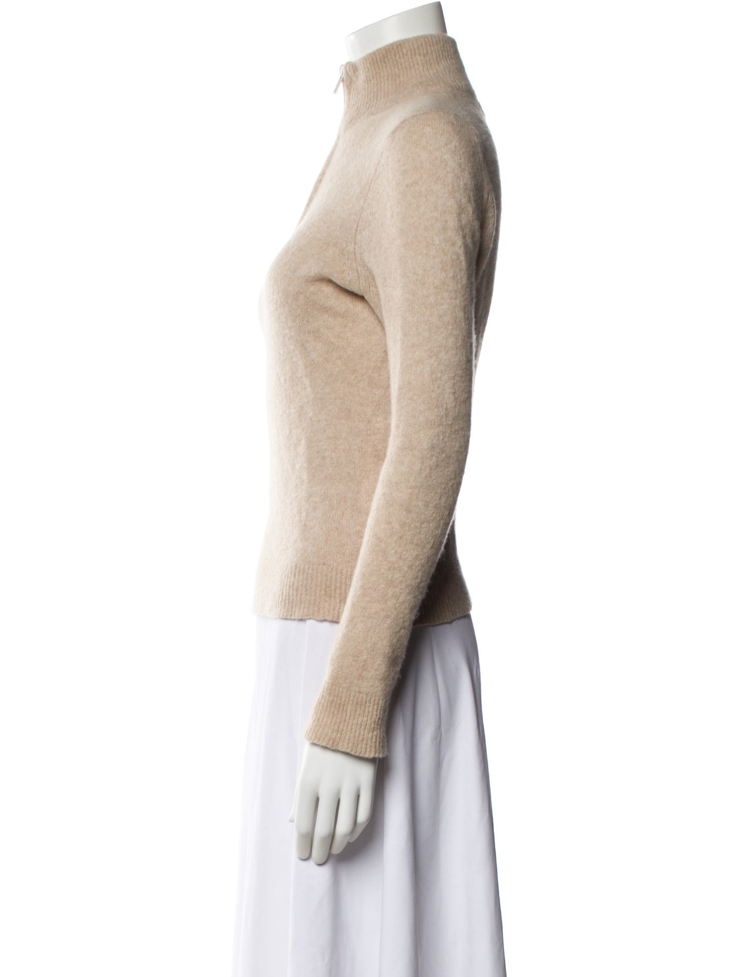 Naadam Silk Mock Neck Sweater