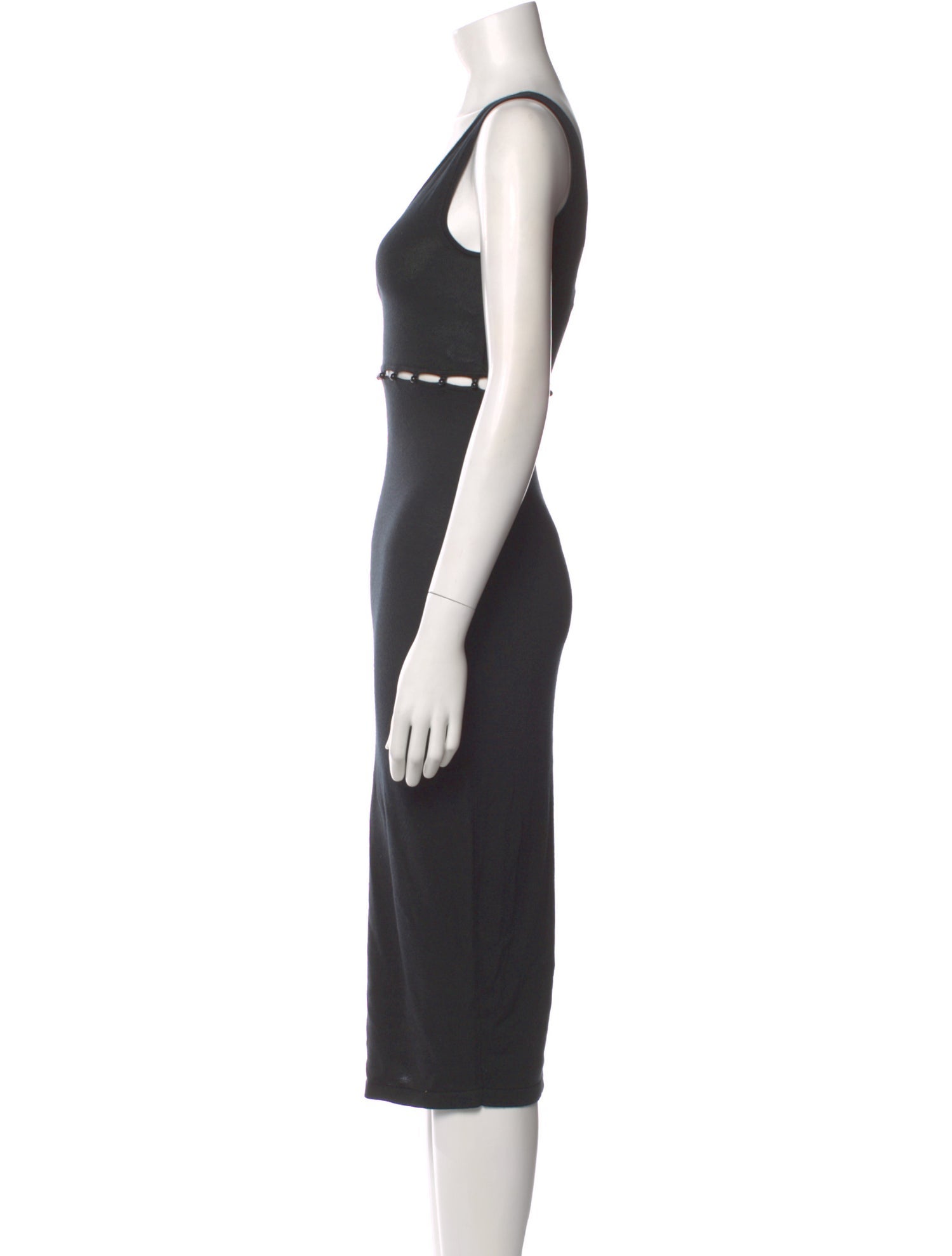 Naadam V-Neck Midi Length Dress w/ Tags