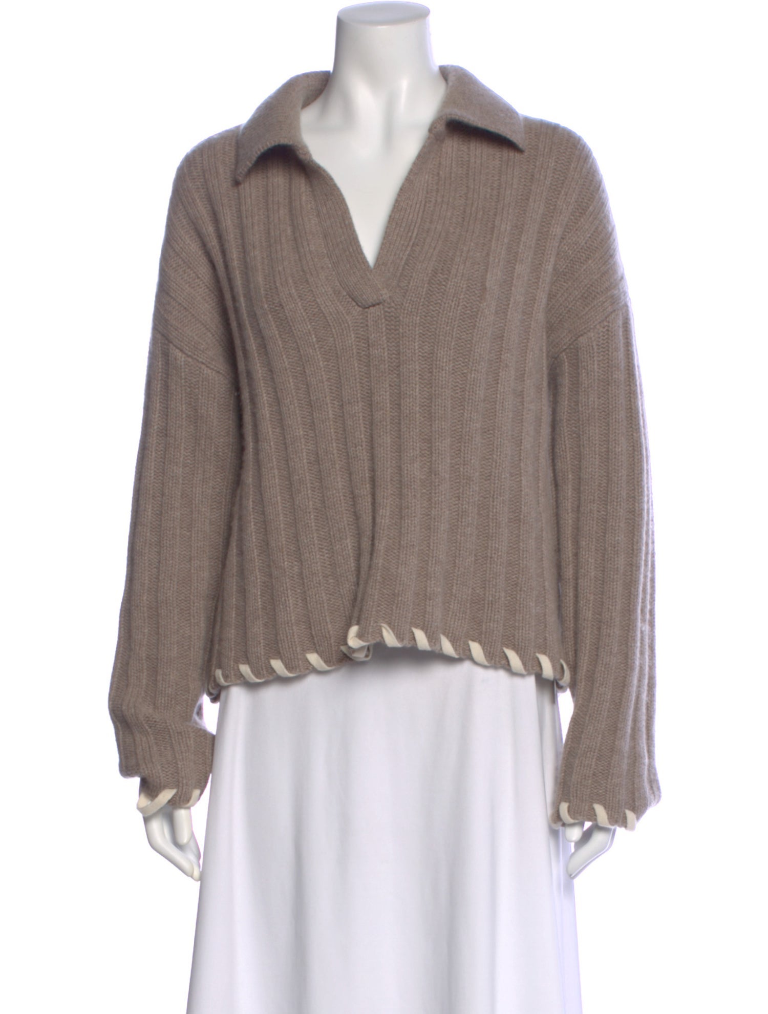 Naadam Wool V-Neck Sweater