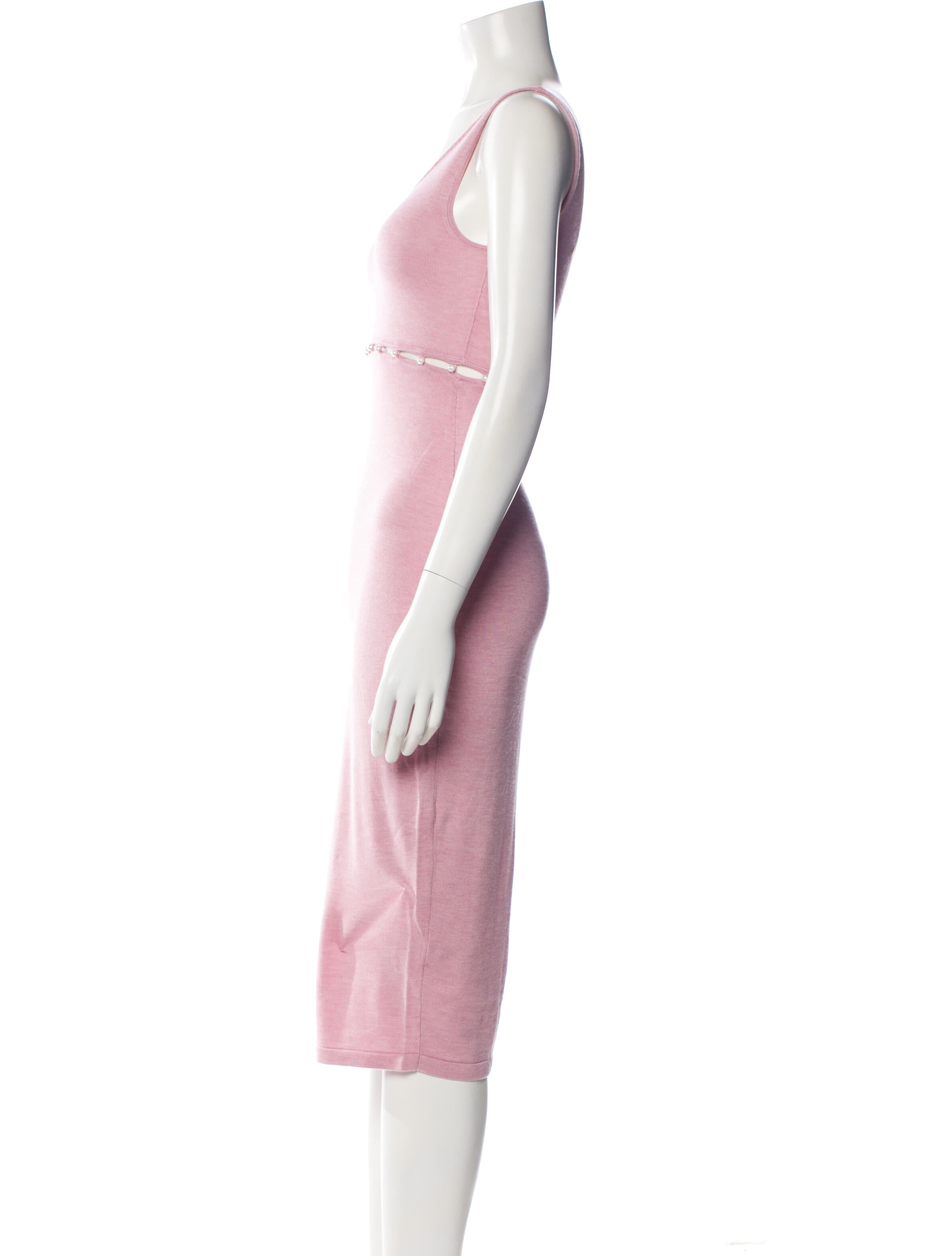 Naadam Scoop Neck Midi Length Dress