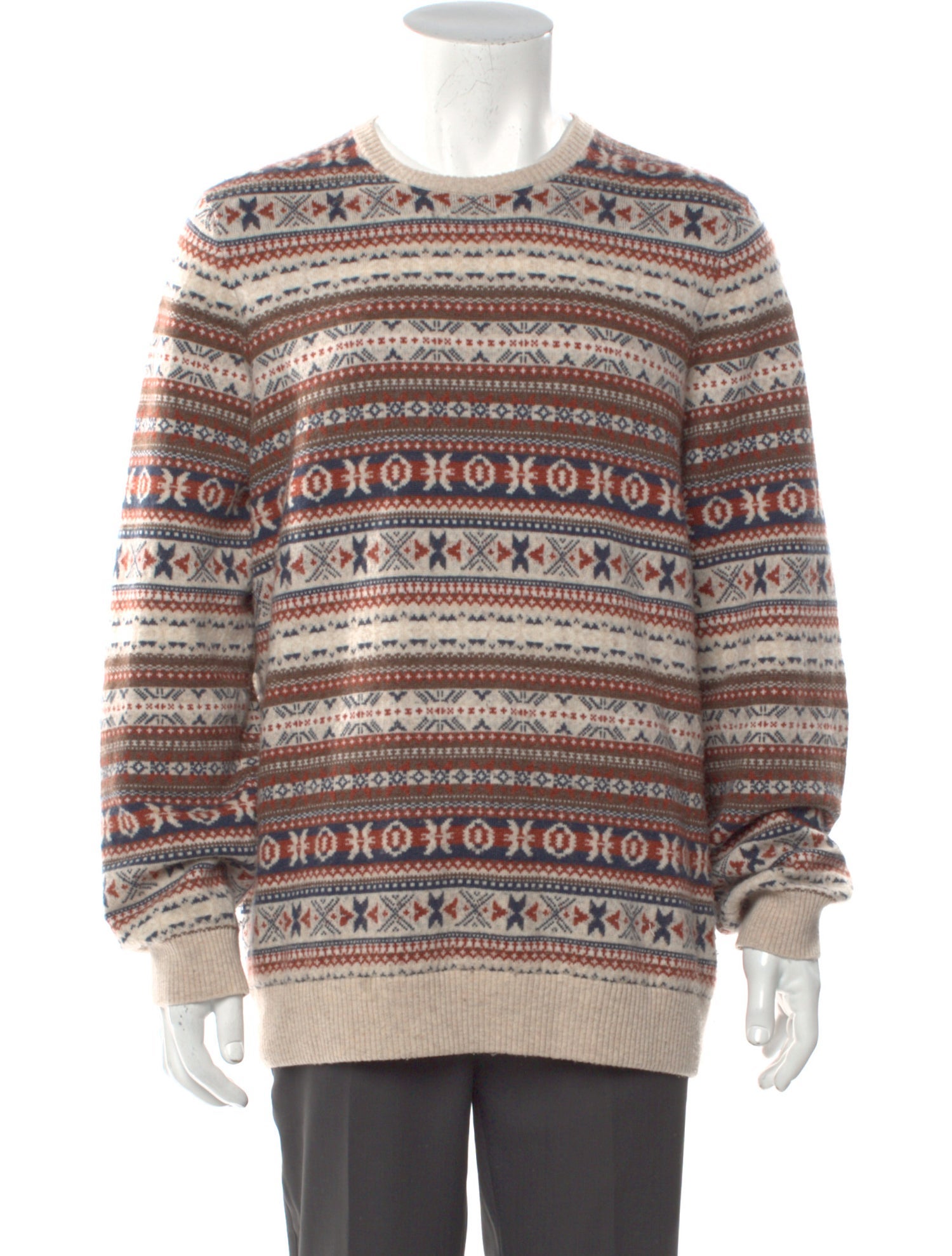 Naadam Wool Striped Pullover