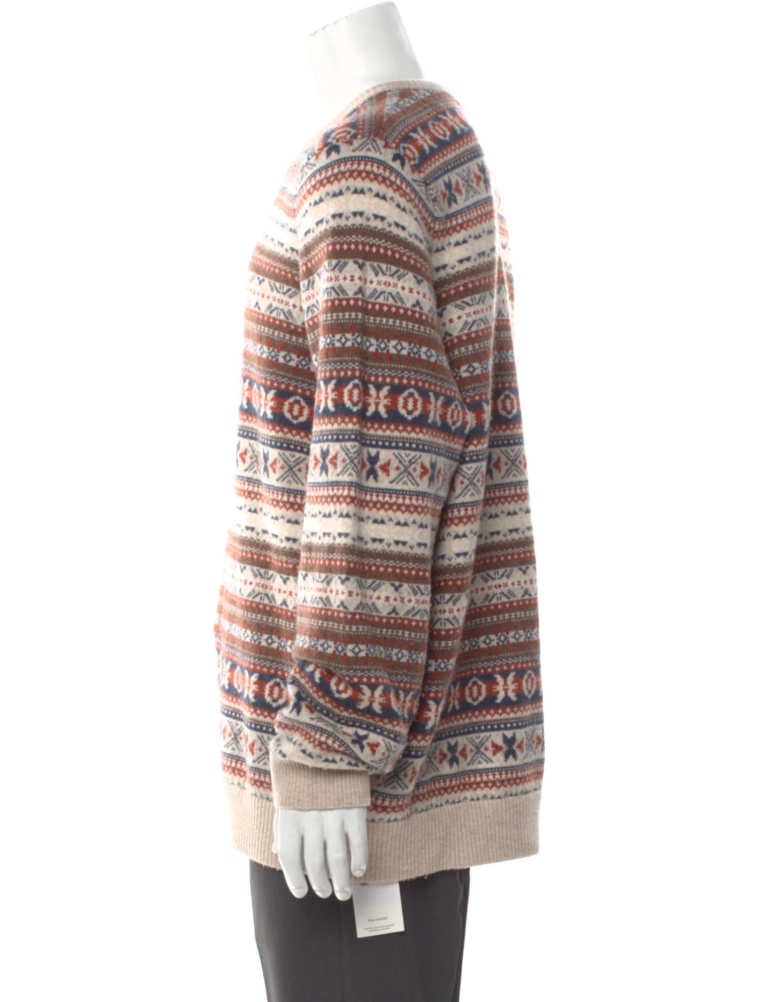 Naadam Wool Striped Pullover