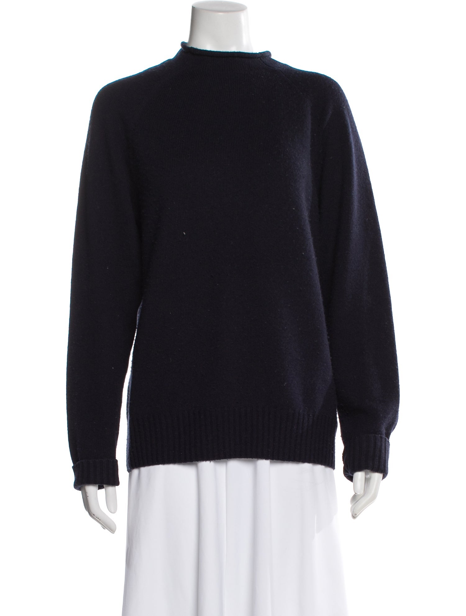 Naadam Wool Mock Neck Sweater