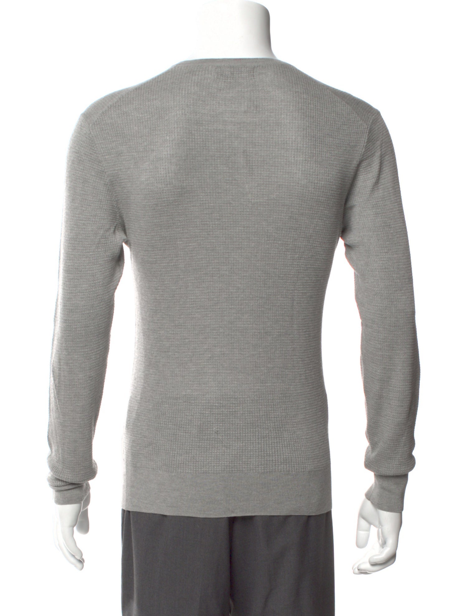 Silk Crew Neck Pullover