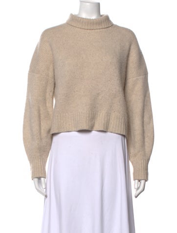 Pre-owned Naadam Cashmere Turtleneck Sweater In Neutrals