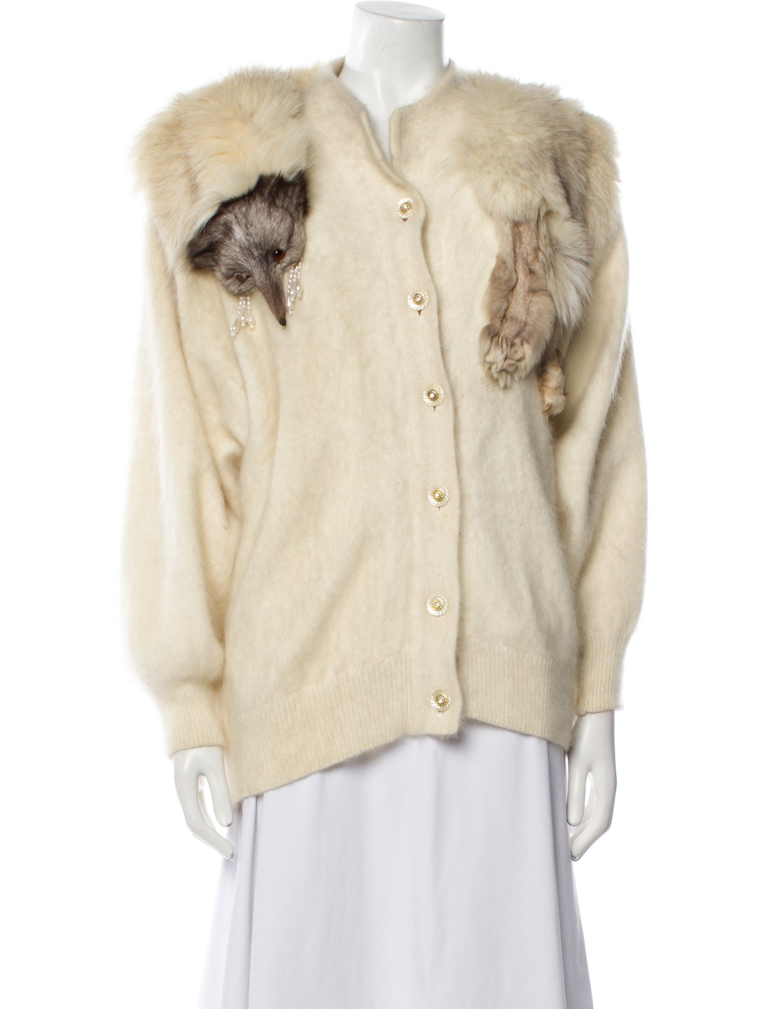 Nina Austin Angora Sweater