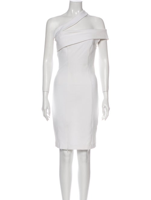 N / Nicholas One-Shoulder Mini Dress White