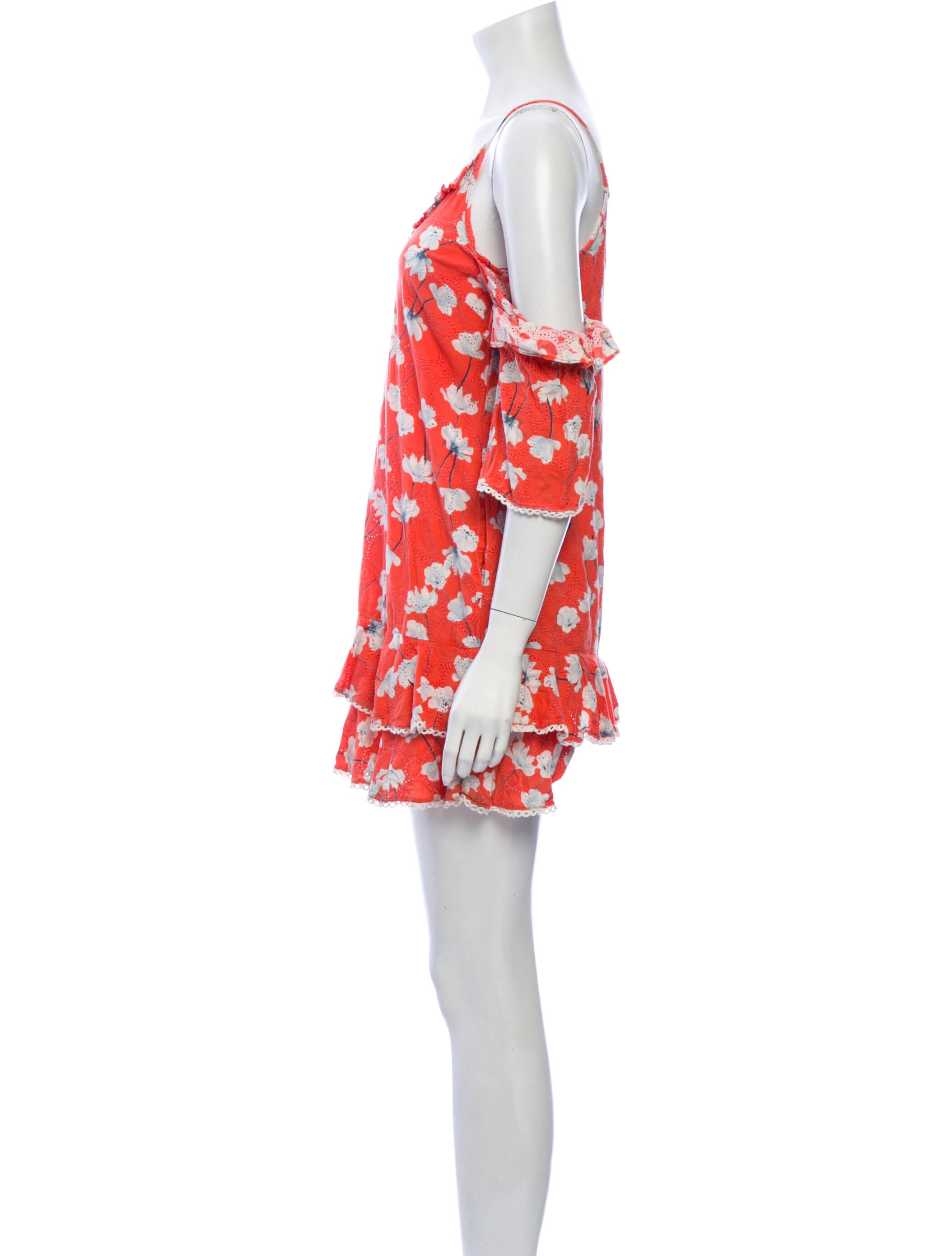 N / Nicholas Floral Print Mini Dress