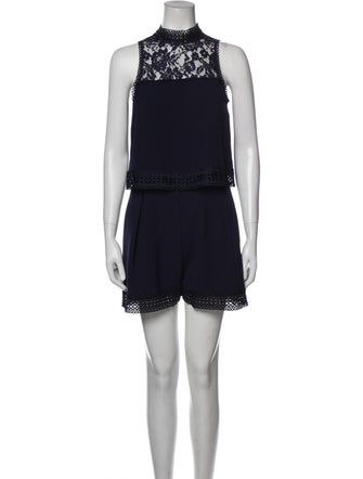 N / Nicholas Mock Neck Romper