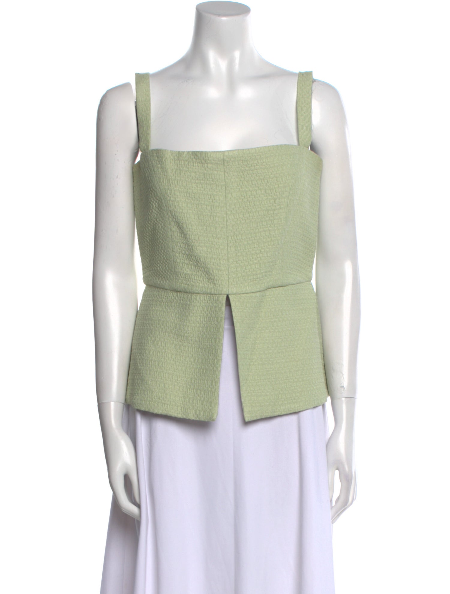 Nara Niro Square Neckline Sleeveless Top