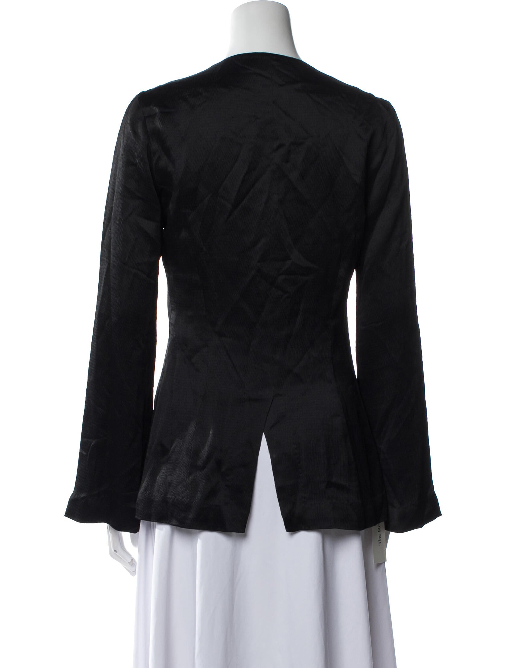 Nara Niro Linen V-Neck Button-Up Top