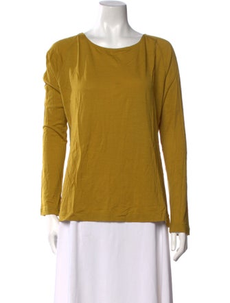 NINO Brand Scoop Neck Long Sleeve T-Shirt