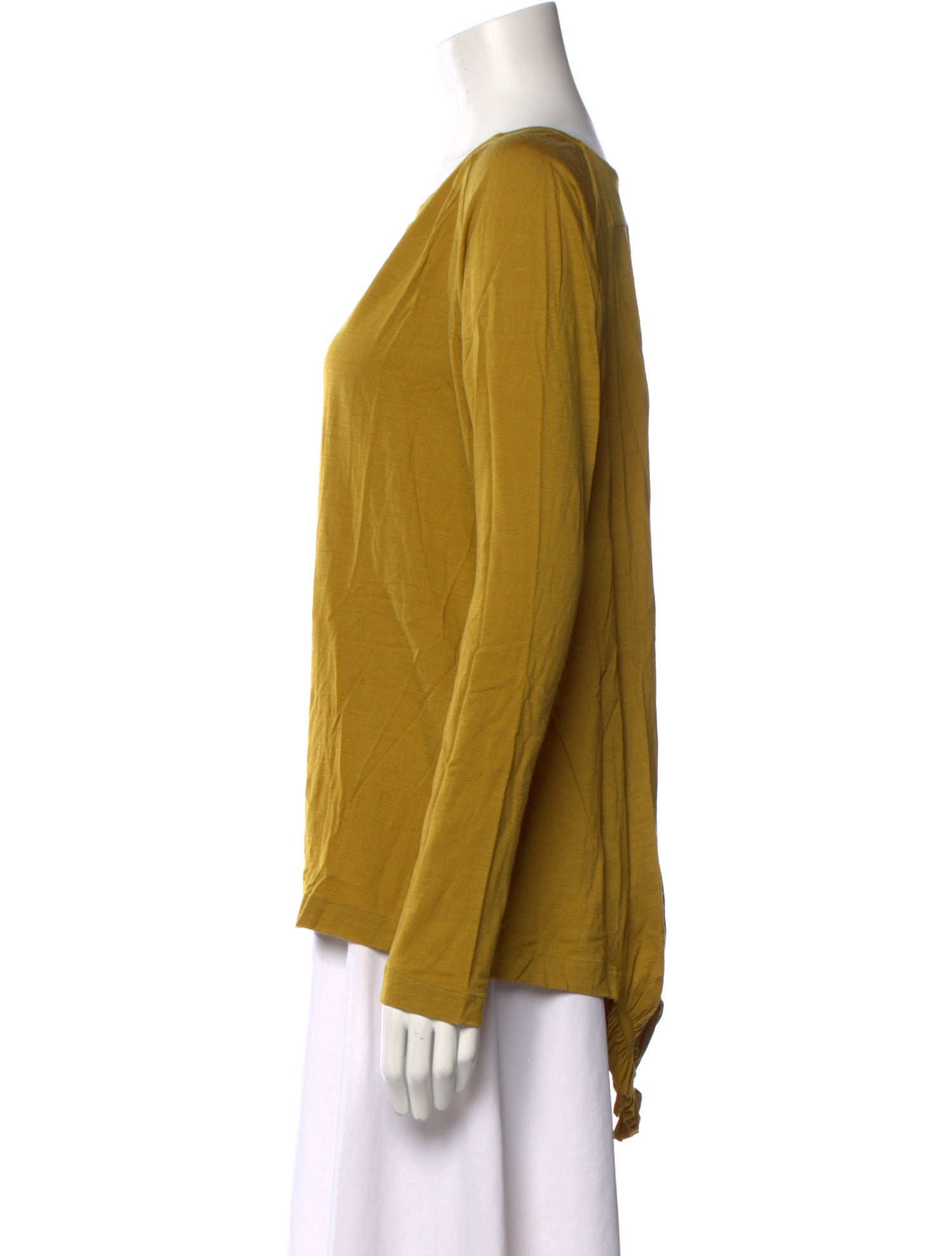 NINO Brand Scoop Neck Long Sleeve T-Shirt