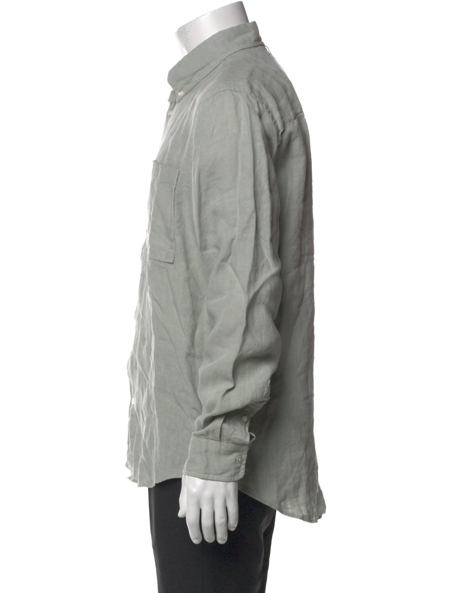 NN07 Linen Long Sleeve Dress Shirt