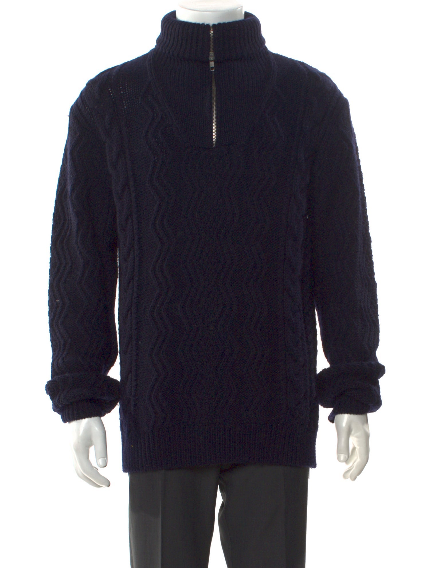NN07 Wool Mock Neck Pullover