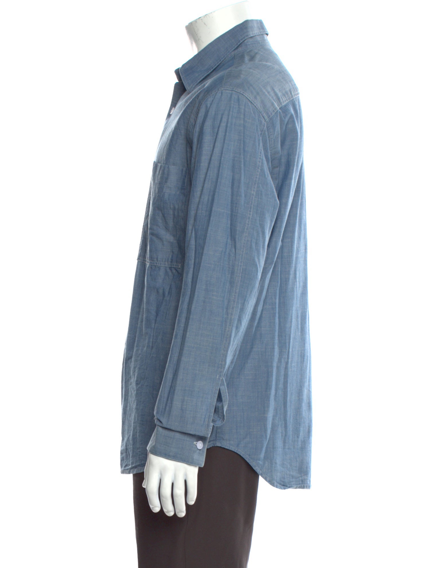 NN07 Long Sleeve Denim Shirt