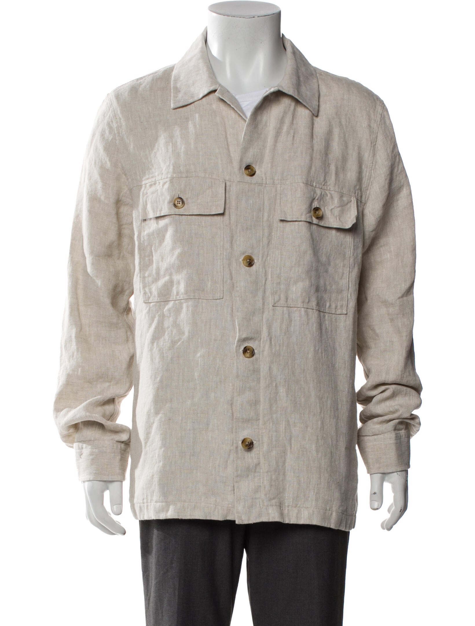 NN07 Linen Utility Jacket