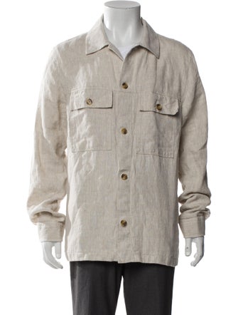 NN07 Linen Utility Jacket
