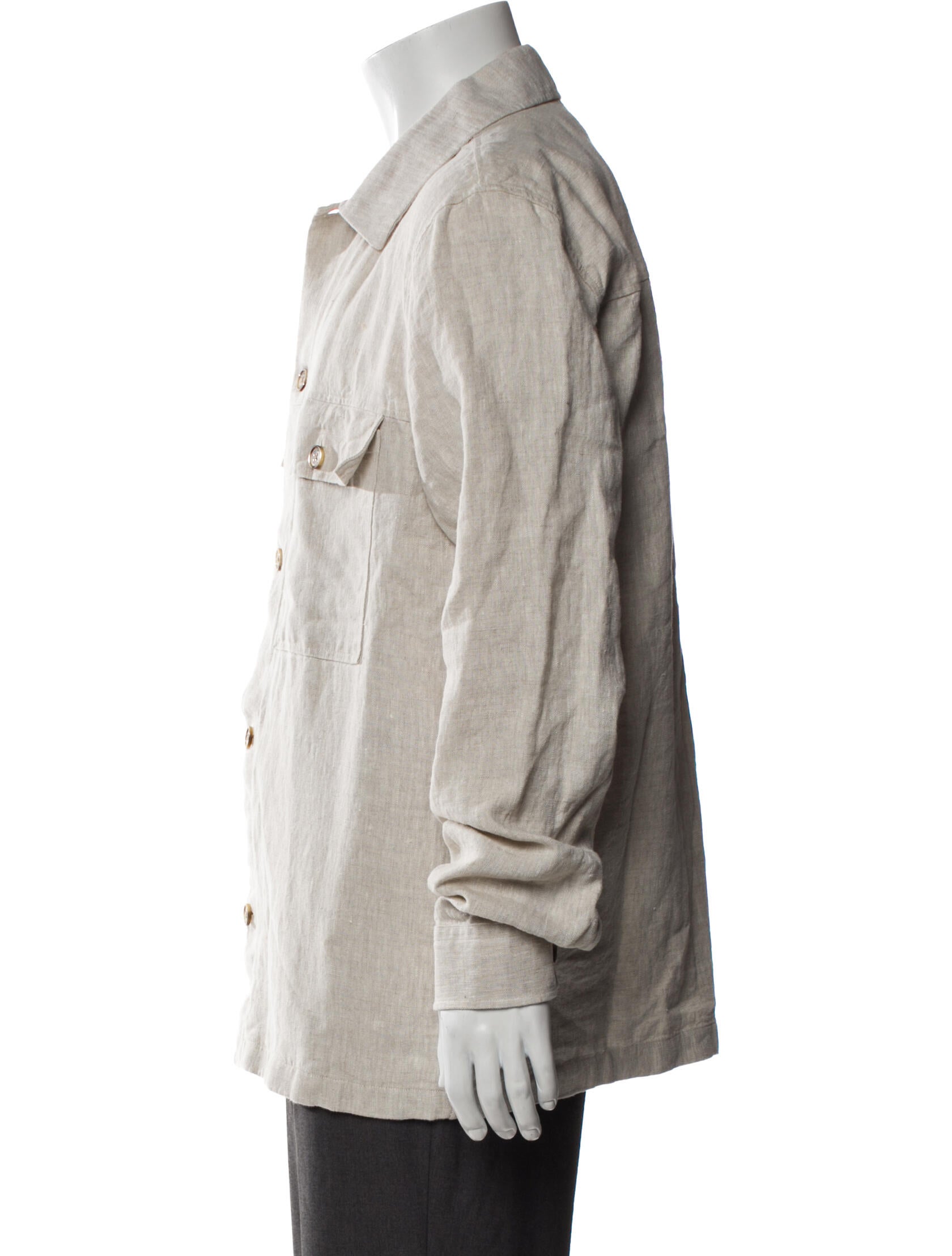 NN07 Linen Utility Jacket