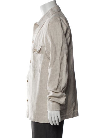 NN07 Linen Utility Jacket