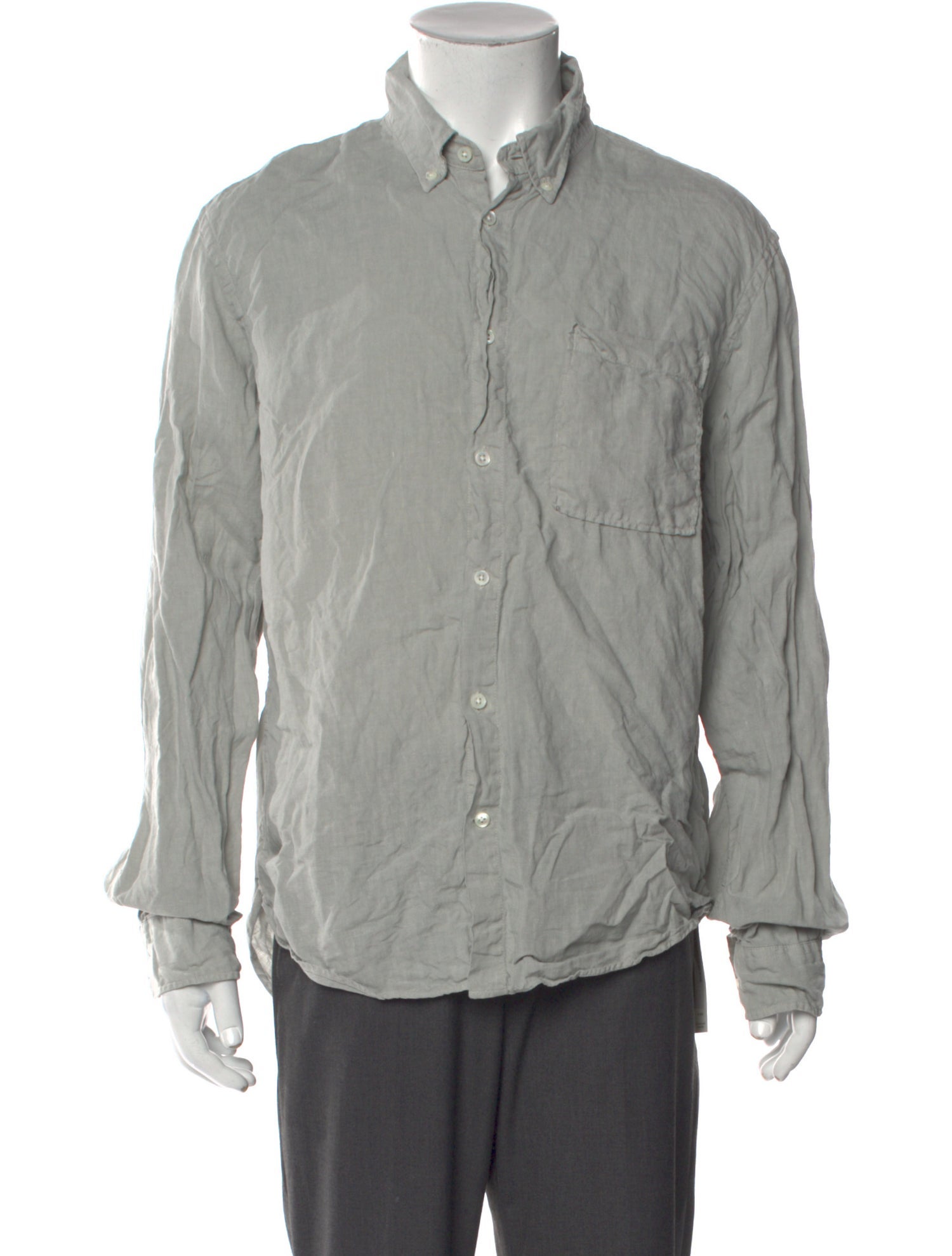 NN07 Linen Long Sleeve Shirt