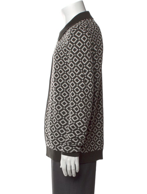 NN07 Printed Collar Cardigan