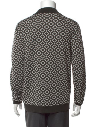 NN07 Printed Collar Cardigan