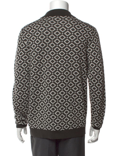 NN07 Printed Collar Cardigan