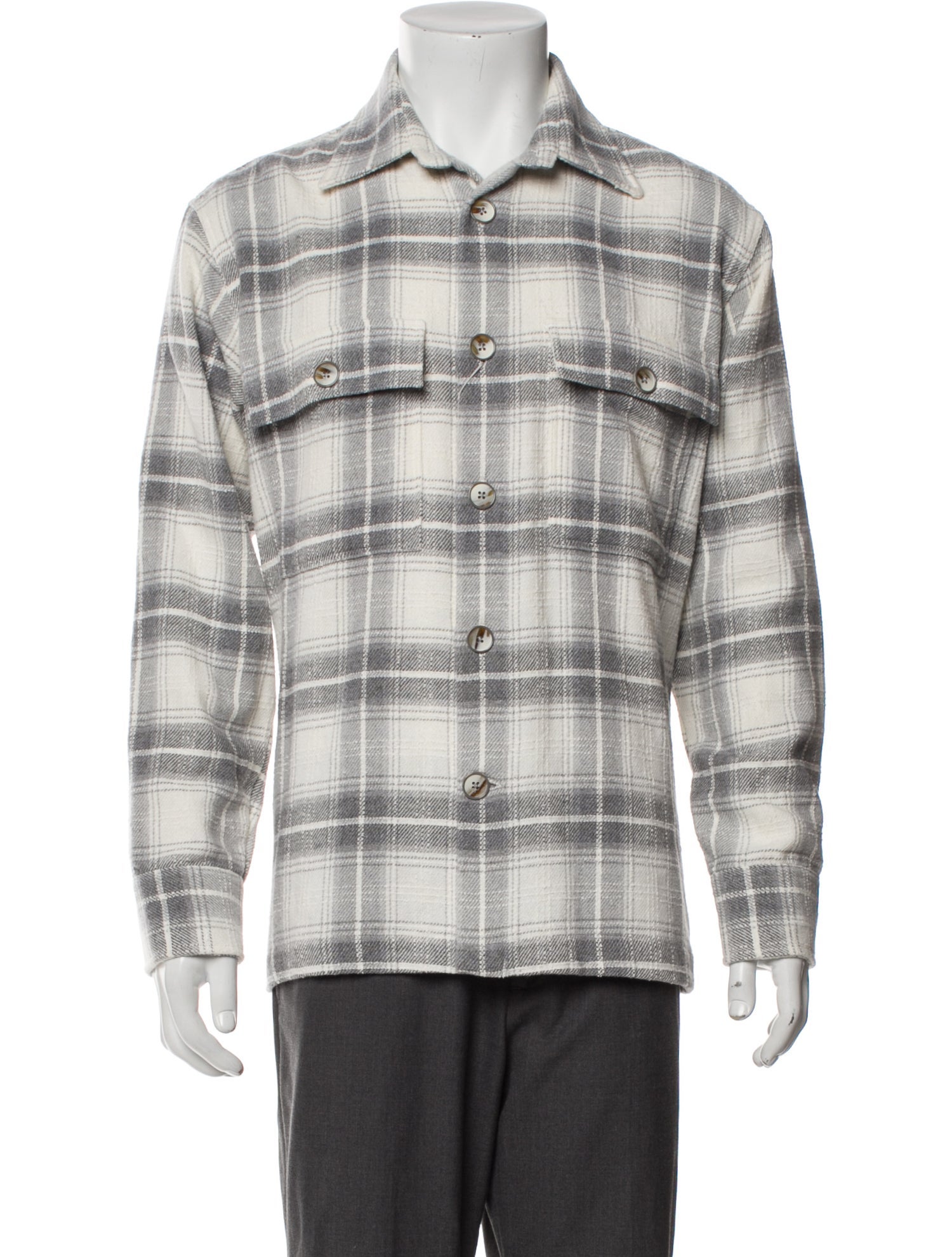 NN07 Plaid Print Trucker Jacket w/ Tags