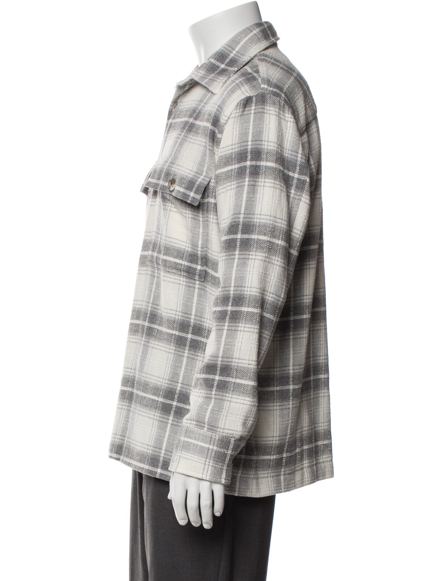 NN07 Plaid Print Trucker Jacket w/ Tags