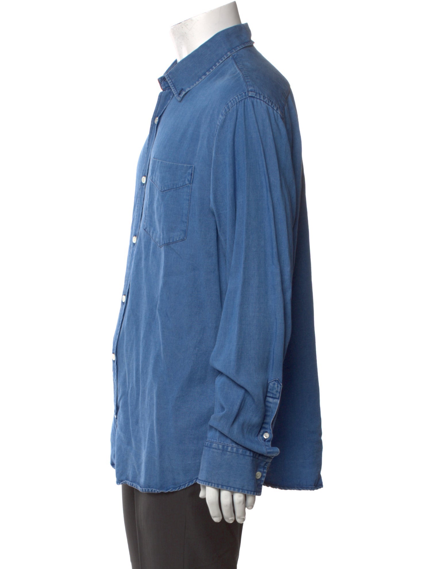 NN07 Long Sleeve Denim Shirt