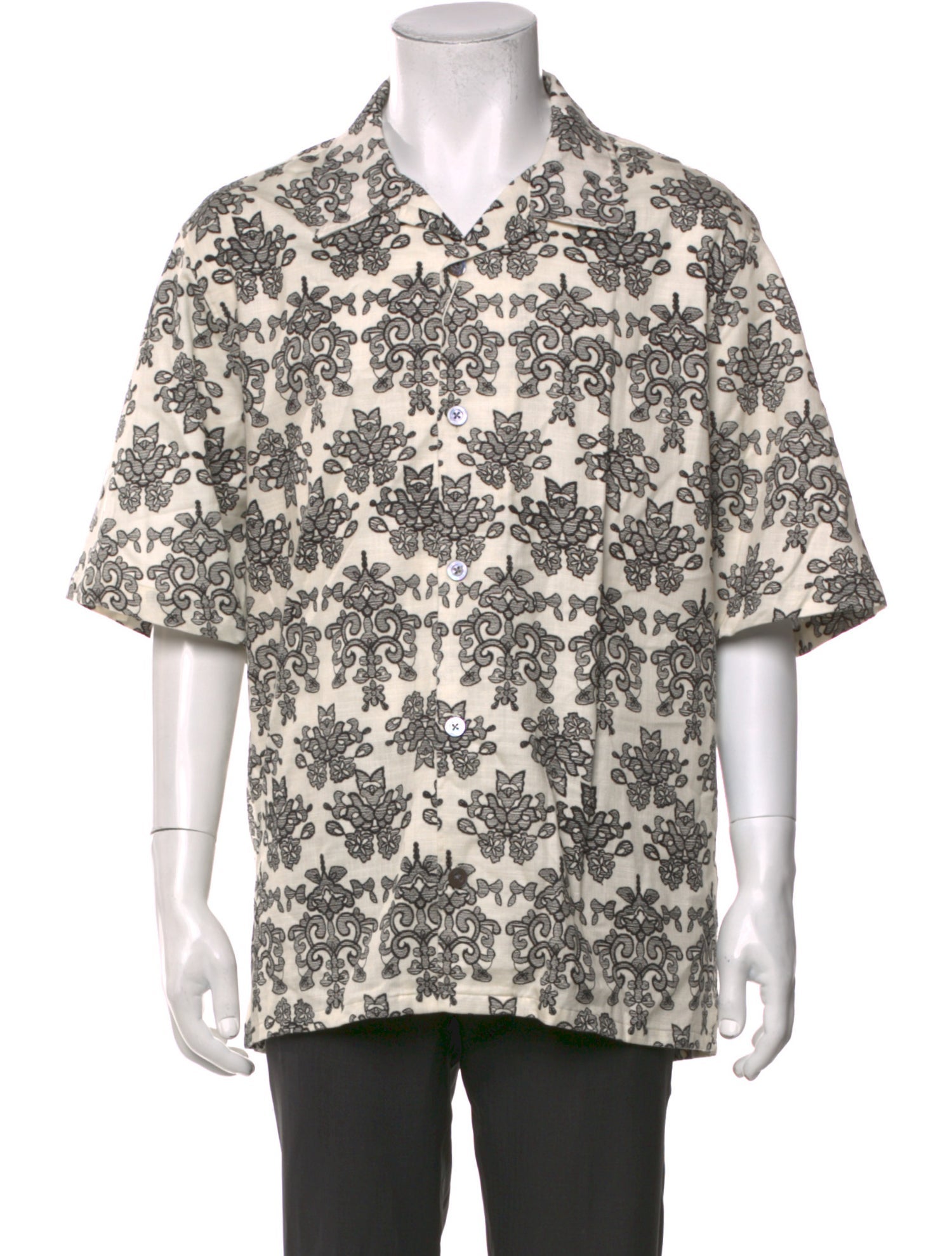 NN07 Floral Print Short Sleeve Shirt w/ Tags