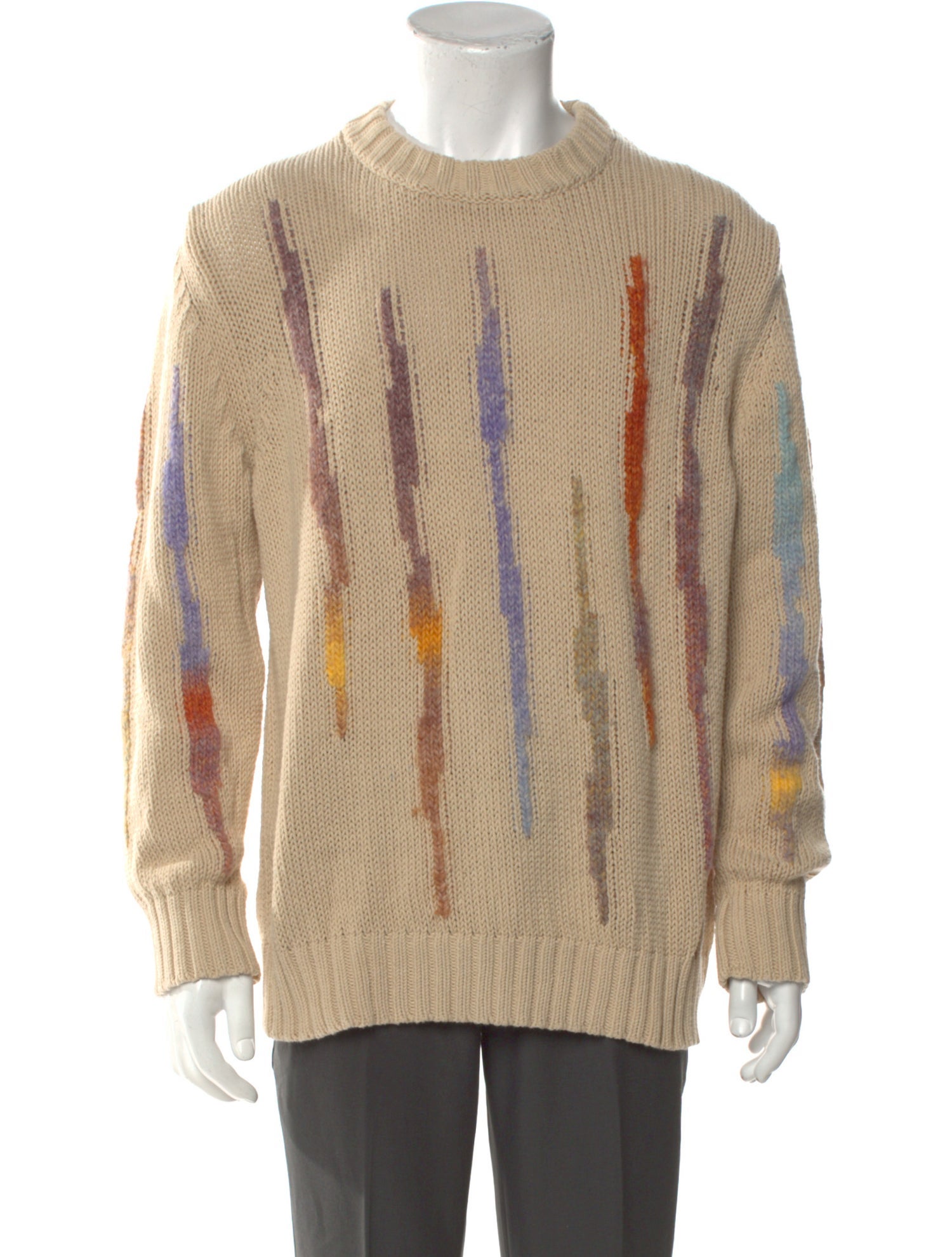 NN07 Striped Crew Neck Pullover